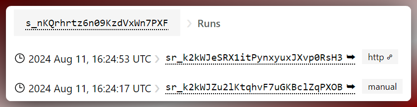 Skybear.NET http trigger run result Skybear.NET http trigger run result
